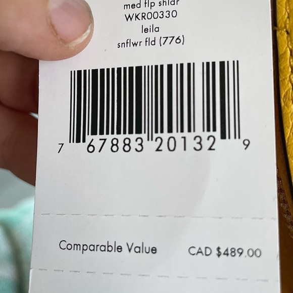 NWT Kate Spade LEILA *shoulder & crossbody bag* SUNFLOWER FIELDS vibrant New-new - Picture 6 of 8